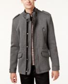 Guess Men's Knit Military Jacket