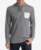 Quiksilver Men's Murky Sky Henley Pullover Hoodie