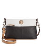 Giani Bernini Pebble Leather Colorblock Crossbody