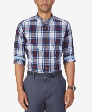 Nautica Men's Samson Plaid Long-sleeve Shirt