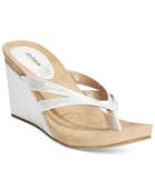 Style & Co Cassiee Wedge Sandals, Created For Macy's Women's Shoes