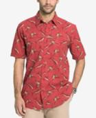 G.h. Bass & Co. Men's Shark-print Short-sleeve Shirt