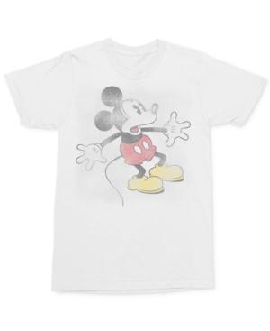 Mighty Fine Men's Mickey Mouse- Print T-shirt