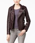 Rachel Rachel Roy Faux-leather Moto Jacket, Only At Macy's