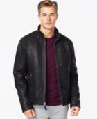 Calvin Klein Faux-leather Moto Jacket