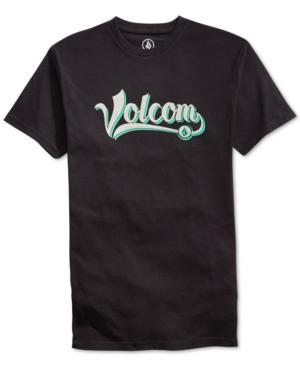 Volcom Script Graphic-print Logo T-shirt