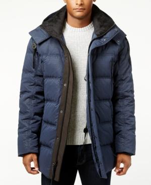 Andrew Marc Men's Polar Embossed Down Parka