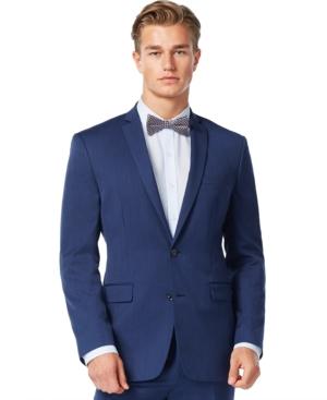 Bar Iii Cobalt Blue Slim-fit Jacket, Only At Macy's