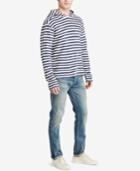 Denim & Supply Ralph Lauren Men's Striped Cotton Hooded T-shirt