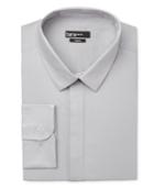 Bar Iii Men's Slim-fit Ice Gray Dress Shirt, Only At Macy's