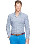 Polo Ralph Lauren Men's Long Sleeve Checked Poplin Shirt