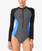 Speedo Long-sleeve One-piece Swimsuit Women's Swimsuit