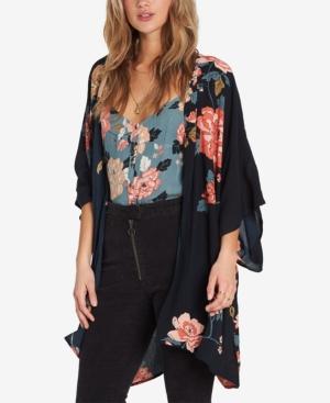 Billabong Juniors' Moon Dream Floral-print Kimono