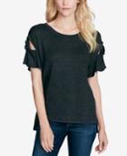 Jessica Simpson Juniors' Aria Tie-sleeve Top