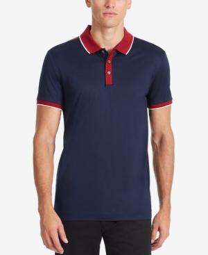 Boss Men's Slim-fit Colorblocked Cotton Polo