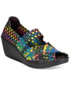 Bare Traps Umma Mary Jane Wedge Sandals Women's Shoes