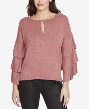 William Rast Michelle Tiered-sleeve Top