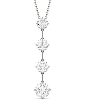 Moissanite Drop Pendant (2-1/8 Ct. Tw.) In 14k White Gold