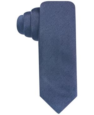 Alfani Fall Solid Skinny Tie