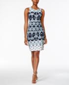 Charter Club Foulard-pattern Shift Dress, Only At Macy's