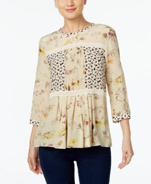 Weekend Max Mara Tobia Printed Silk Top