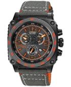 Citizen Men's Chronograph Drive From Citizen Eco-drive Gray Nylon Strap Watch 43mm At2288-03h