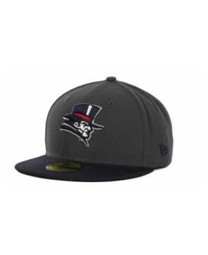New Era Duquesne Dukes 2 Tone Graphite And Team Color 59fifty Cap