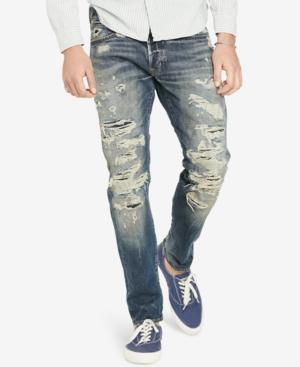 Denim & Supply Ralph Lauren Men's Barrett Ripped & Repair Jeans