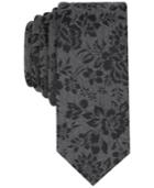 Bar Iii Men's Pom Floral Skinny Tie, Created For Macy's