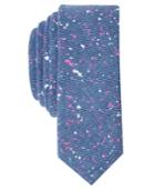 Original Penguin Men's Spray Denim Skinny Tie