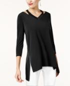 Alfani Cutout High-low Tunic, Created For Macy's