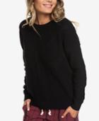 Roxy Juniors' Gilis Sunlight Mixed-knit Sweater