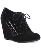Fergalicious Tess Lace-up Wedge Shooties Women's Shoes
