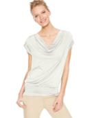 Studio M Dolman-sleeve Cowl-neck Top