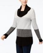 Charter Club Colorblocked Sweater, Created For Macy's
