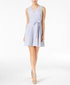 Maison Jules Fit & Flare Wrap Dress, Only At Macy's