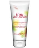 Clarins Eau Des Jardins Smoothing Body Cream, 6.9 Oz