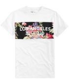 Young & Reckless Men's Temperate Floral Graphic-print Logo Cotton T-shirt