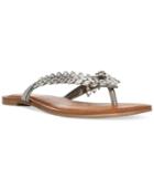 Carlos By Carlos Santana Heron Jeweled Thong Sandals Women's Shoes