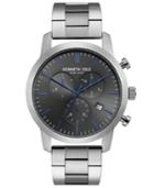 Kenneth Cole New York Men's Chronograph Stainless Steel Bracelet Watch 44mm