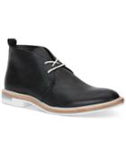 Calvin Klein Jonas Leather Chukka Boots Men's Shoes
