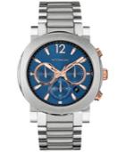 Wittnauer Men's Chronograph Aiden Stainless Steel Bracelet Watch 42mm Wn3005