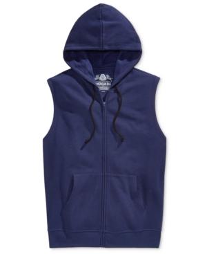 American Rag Men's Fleece Full-zip Hoodie Vest, Only At Macy's