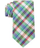 Tommy Hilfiger Men's Textured Plaid Tie
