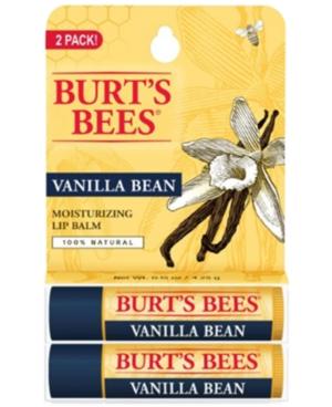 Burt's Bees Lip Balm, Vanilla Bean Blister Box 2-pack