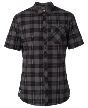 Fox Men's Ash Plaid Button-up Shirt