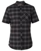 Fox Men's Ash Plaid Button-up Shirt
