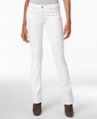 Guess White Wash Slim Bootcut Jeans