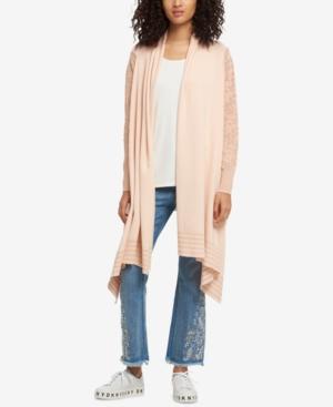 Dkny Long Waterfall Cardigan, Created For Macy's