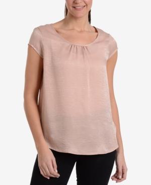 Ny Collection Shirred Top